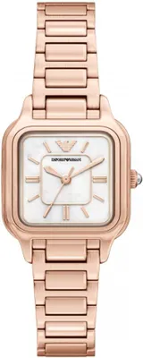 Image de Montre pour femme EMPORIO ARMANI AR11743 en or rose tendance