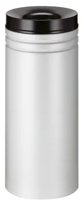 Feuerlöschender Papierkorb 50 Liter Grau/Schwarz Grau, Schwarz   VB 500000