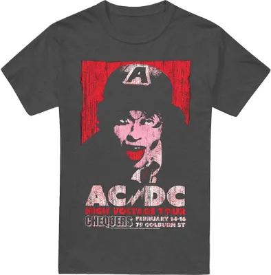Immagine prodotto di AC/DC - Maglietta "High Voltage Live 1975" per uomo/donna Unisex TV17408 (XL) (Charcoal)