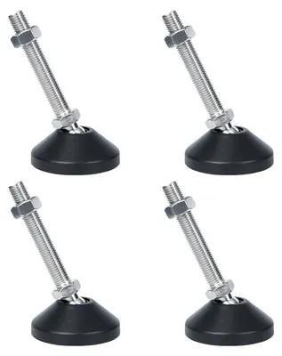 Obrázek produktu pro Nastavitelné strojové nožičky, sada 4 kusů, pro zajištění stability