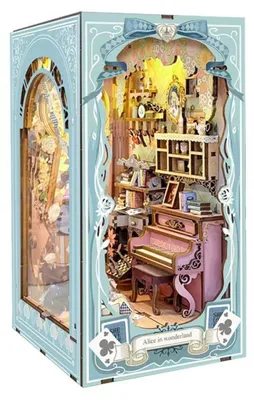 Obrázek produktu pro Alice's Tea Party Diary – Joincon DIY Book Nook miniaturní domeček 3D puzzle