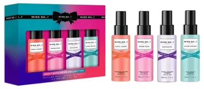 Produktbild von Miss So - Miss So - Körpernebel-Set – Mediterranean Collection 4 x 50 ml -