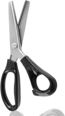 Image de Ciseaux zigzague professionnels - 3/5/7 mm - Fabrication artisanale - Ciseaux pour tissus