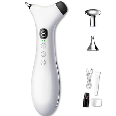 Produktbild von Massagegerät,  Wärme- und Vibrationsfunktion, 3-in-1-Kiefermassagegerät zur Schmerzlinderung, 3 Temperaturmodi,  tragbar für Zuhause und Reisen