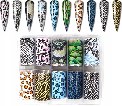 Produktbild von Transferfolie 100Cmx4Cm 10Er Set Panther