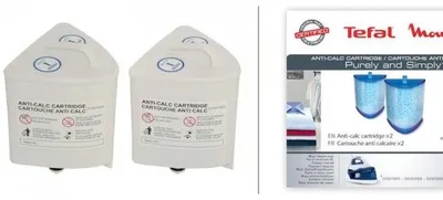 Immagine prodotto di Tefal 2x cartuccia filtro acqua ferro Purely Simply SV5005 SV5020 SV5022 SV5030