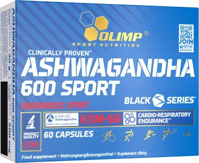 Image de OLIMP Ashwagandha 600 Sport Edition (KSM-66) 60 gélules