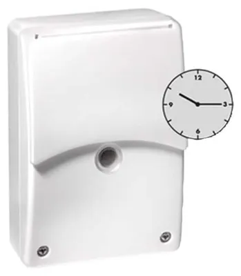 Produktbild von ESYLUX AP-Dämmerungsschalter m.Tag.-Zeitschaltuhr CDS-A/T