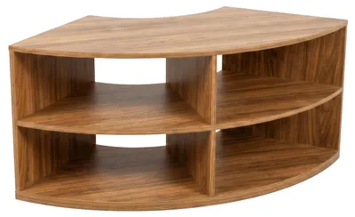 Immagine prodotto di Mobile porta TV angolare, 120x59 cm, scandinavo, legno chiaro - Oviala Luke
