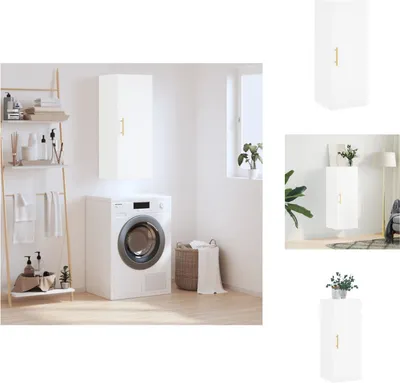 Immagine prodotto di vidaXL Armadio a muro bianco 34,5x34x90 cm - Credenze