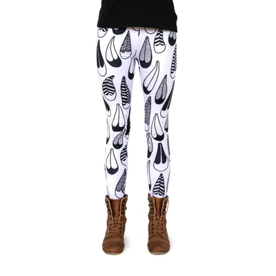 Produktbild von cosey - bedruckte bunte Leggins (Einheitsgröße) - Design Jugendstil