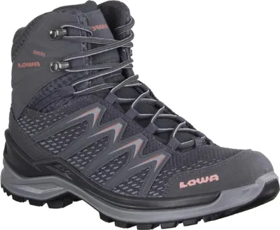 Produktbild von Lowa Innox Pro GTX MID Ws Damen, wasserdichte Wanderschuhe, Anthrazit/Rose - Wanderschuhe Outdoor Damen, Grau, absatzh&oumlhe: 10 mm
