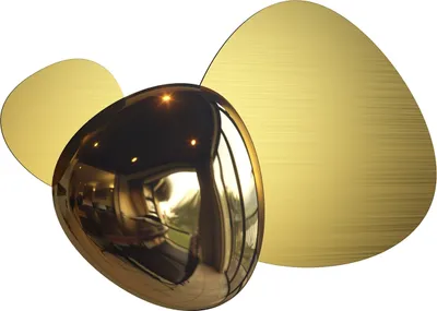Produktbild von Maytoni Wandleuchte Jack-stone LED incl. Gold aus Metall , Edelstahl 8W für Küche, Schlafzimmer, Wohnzimmer, Esszimmer, Lobby