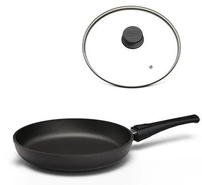 Produktbild von Hoffmann STONIQ Bratpfanne Ø 26 cm IQ-SHIELD Antihaft mit Deckel