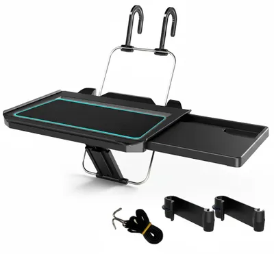 Imagen del producto de InAndOutdoorMatch - Mesa para interiores y exteriores - Plegable - Aluminio