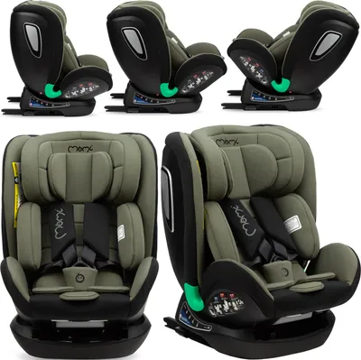 Produktbild von MoMi URSO Auto Kindersitz - 40-150cm, Bis 36kg, I-SIZE, ISOFIX - Grün