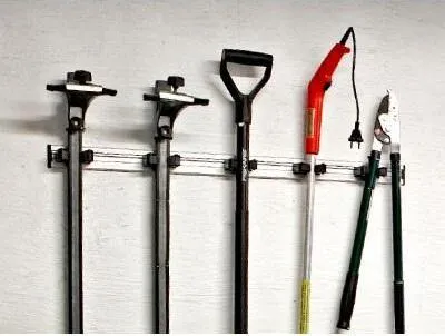 Obrázek produktu pro Betra Toolflex držák tyčový držák na nářadí držák na košťata černý 103 cm