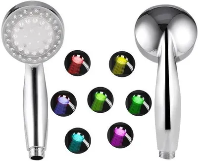 Productafbeelding van Regendouche met LED-verlichting, 7 kleuren, waterbesparend