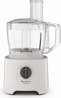 Produktbild von Moulinex Easy Force FP242B10, Weiß, Drehregler, 800 W, 230 mm, 410 mm, 273 mm