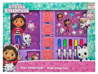 Produktbild von Gabby's Dollhouse Stempel-Set Für kreative Bastelstunden