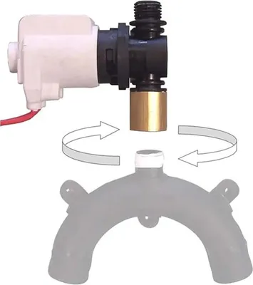 Produktbild von Jabsco 37068-2000 Magnetventil für QF Elektrischer Toilettenbelüfter