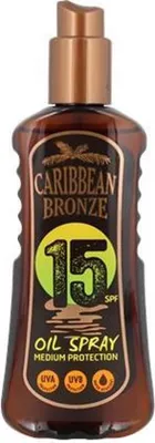 Produktbild von Caribbean Bronze Sonnenspray SPF15, 200 ml - Sonnenöl - Ölspray - Sonnenölspray - Sonnenschutz