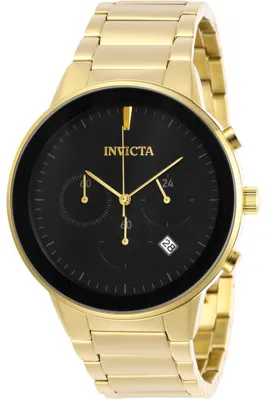 Immagine prodotto di Invicta Specialty 29480 Orologio da Uomo - Movimento al Quarzo - Acciaio Inossidabile con Quadrante Nero - 43 mm