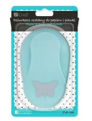 Image de Perforatrice décorative 7,6 cm papillon - Dalprint dpCraft
