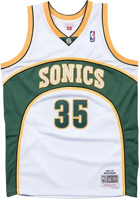 Zdjęcie produktu dla Koszulka Mitchell & Ness & nba swingman jersey seattle supersonics - kevin durant #35 SMJYGS18211SSUWHIT07KDU