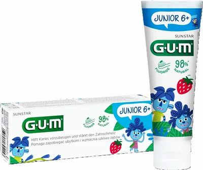 Productafbeelding van GUM Tandpasta Junior 6+ 50 ml