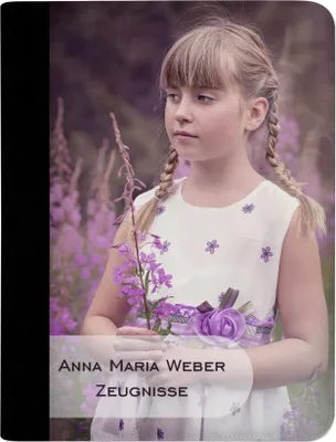 Produktbild von Zeugnismappe, Dokumentenmappe, Ordner A4, mit Fotoohne Klarsichthüllen