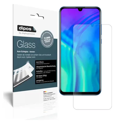 Produktbild von 2x Schutzfolie für Honor 20i matt - Anti-Shock 9H Folie Glass Kunststoffglas