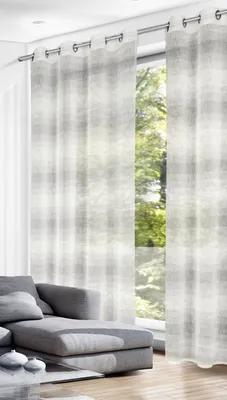 Produktbild von Ösenschal "Modena" - Vorhang mit Ösen von Albani: 245x135cm / Rosa Größe (HxB): 245x135cm Farbe: Rosa
