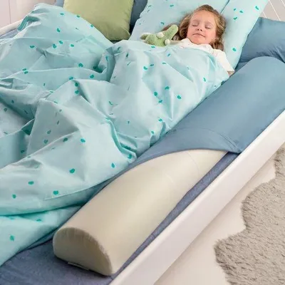 Image de Barrière de sécurité gonflable pour bébés, pliable, 150 cm, 180 cm, style Montessori