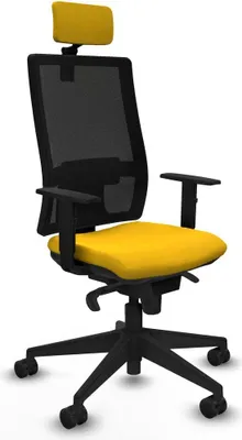 Zdjęcie produktu dla Krzesło biurowe Piqueras y Crespo 1D066N2 Żółty