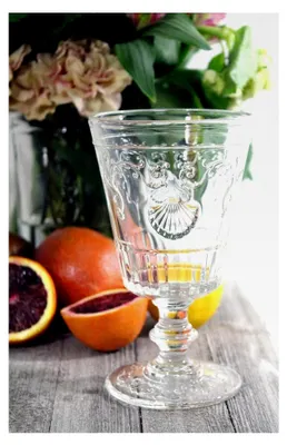 Produktbild von Verkostungsglas Weinglas Versailles mit Muschelornamenten 400ml - 6er Set