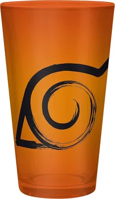 Produktbild von Naruto: Shippuden - Sklo, symbol Konohy BS3754 (jedna veľkosť) (hnedá/čierna)