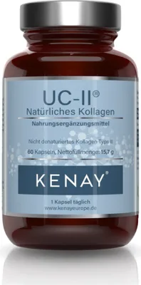 Produktbild von UC-II® Natürliches Kollagen II 60 Kapseln - Nahrungsergänzungsmittel KENAY®