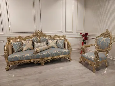 Produktbild von Luxus Möbel Sofagarnitur 2tlg. Klassische Möbel Sofa Couch Garnituren
