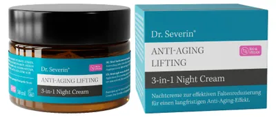 Produktbild von Dr. Severin Nachtcreme Lifting 3-in-1 mit cremiger Textur weiß one size