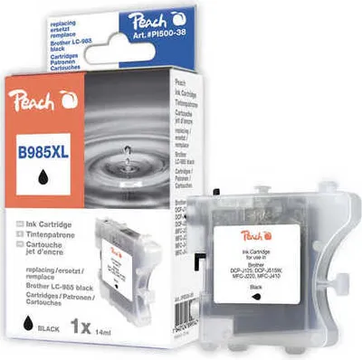 Obrázek produktu pro Peach 314191, Černá, Inkoust na pigmentové bázi, 1 kusů, Balení po jednom