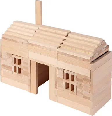 Immagine prodotto di goki 58563 Blocchi da costruzione, natura, naturale (1 set)
