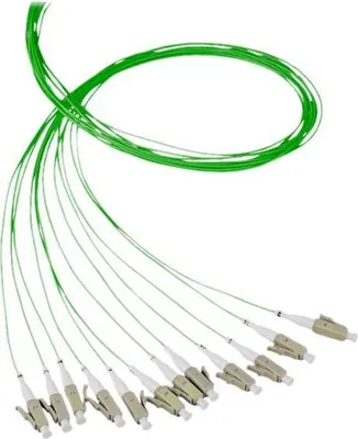 Produktbild von EFB Faserpigtail LC 50/125 OM4, violett, 2m