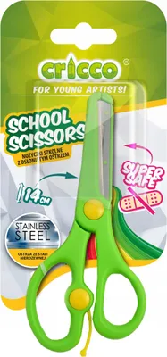 Produktbild von CRICCO Sicherheitsschere mit Schutzhülle 14 cm