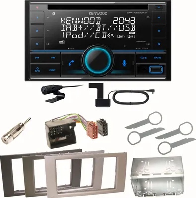 Produktbild von Kenwood DPX-7300DAB Bluetooth DAB Einbauset für Ford Focus C-Max Fiesta Transit