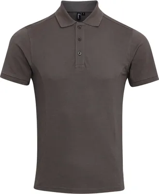 Immagine prodotto di Polo Premier Coolchecker piqué da uomo con CoolPlus RW6268 (XL) (grigio scuro)