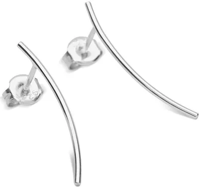 Produktbild von 925er Sterling Silber Ohrstecker 23 mm lang SE0796