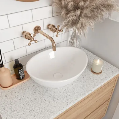 Produktbild von Rea Aufsatzwaschbecken Sofia Mini Oval White