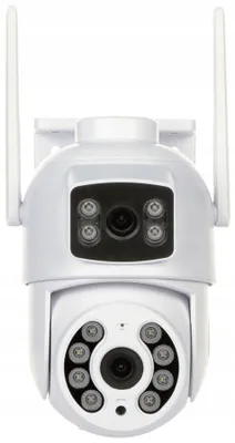 Productafbeelding van APTI APTI-W21SD3-TUYA Dubbele, buiteninstallatie, draaibare IP-camera
