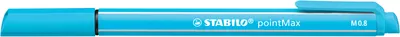 Obrázek produktu pro Plstěné pero - STABILO pointMax - Jednoduché pero - azurově modré
